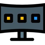 التلفزيون والشاشات