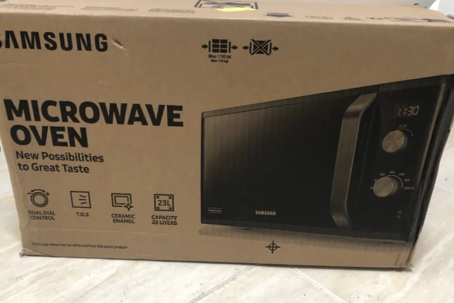 Samsung Digital Microwave 23 Liter 800 Watt – MS23K3614AW/GY