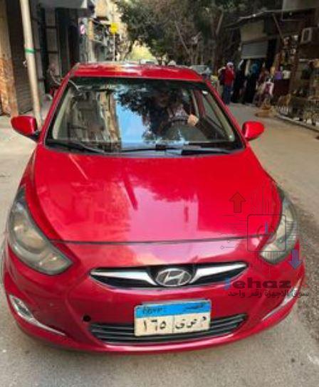 عربيه هيوانداي اكسنت rp موديل ٢٠١٢ فبريكا برا وجوه
