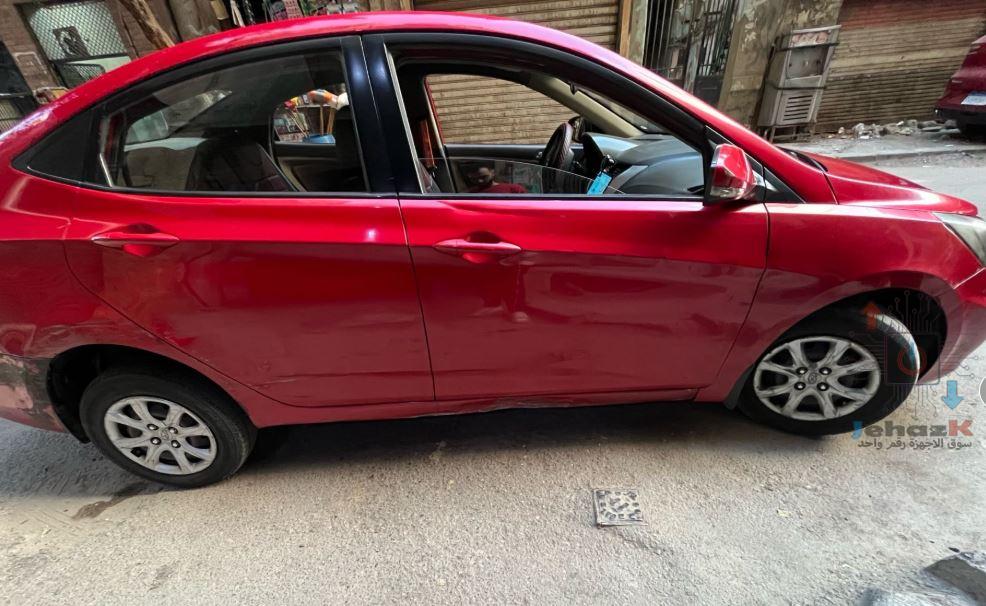 عربيه هيوانداي اكسنت rp موديل ٢٠١٢ فبريكا برا وجوه