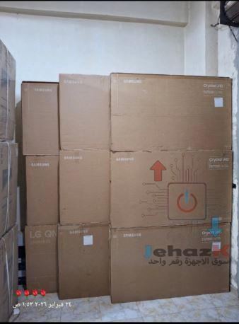 شاشات سامسونج اصلي ⁦⁦55⁩⁩ بوصة اسمارت ⁦⁦4k⁩⁩ رسيفر داخلي فرز اول بضمان من المعرض