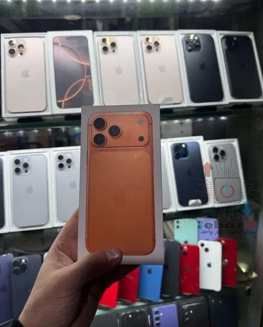 IPhone 17 pro max 256 جديد متبرشم