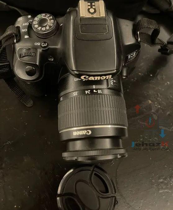 Camera Canon 700D + 18-55mm كاميرا كانون +عدسة
