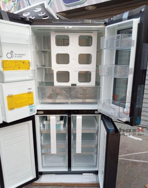 اخر قطعه من تلاجه ال جى انستا ڤيو الحجم الجامبووووو الكبير ⁦⁦600⁩⁩ لتر اللى كله بيسال عليها