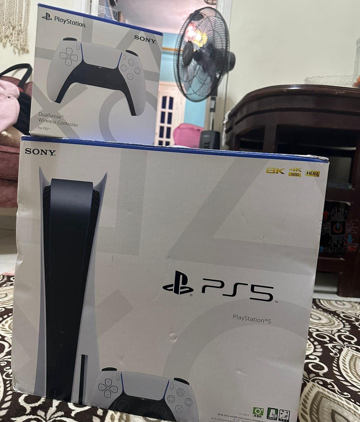 جهاز بلايستيشن 5 – FAT  – نسخة كاملة مع جيست اضافي