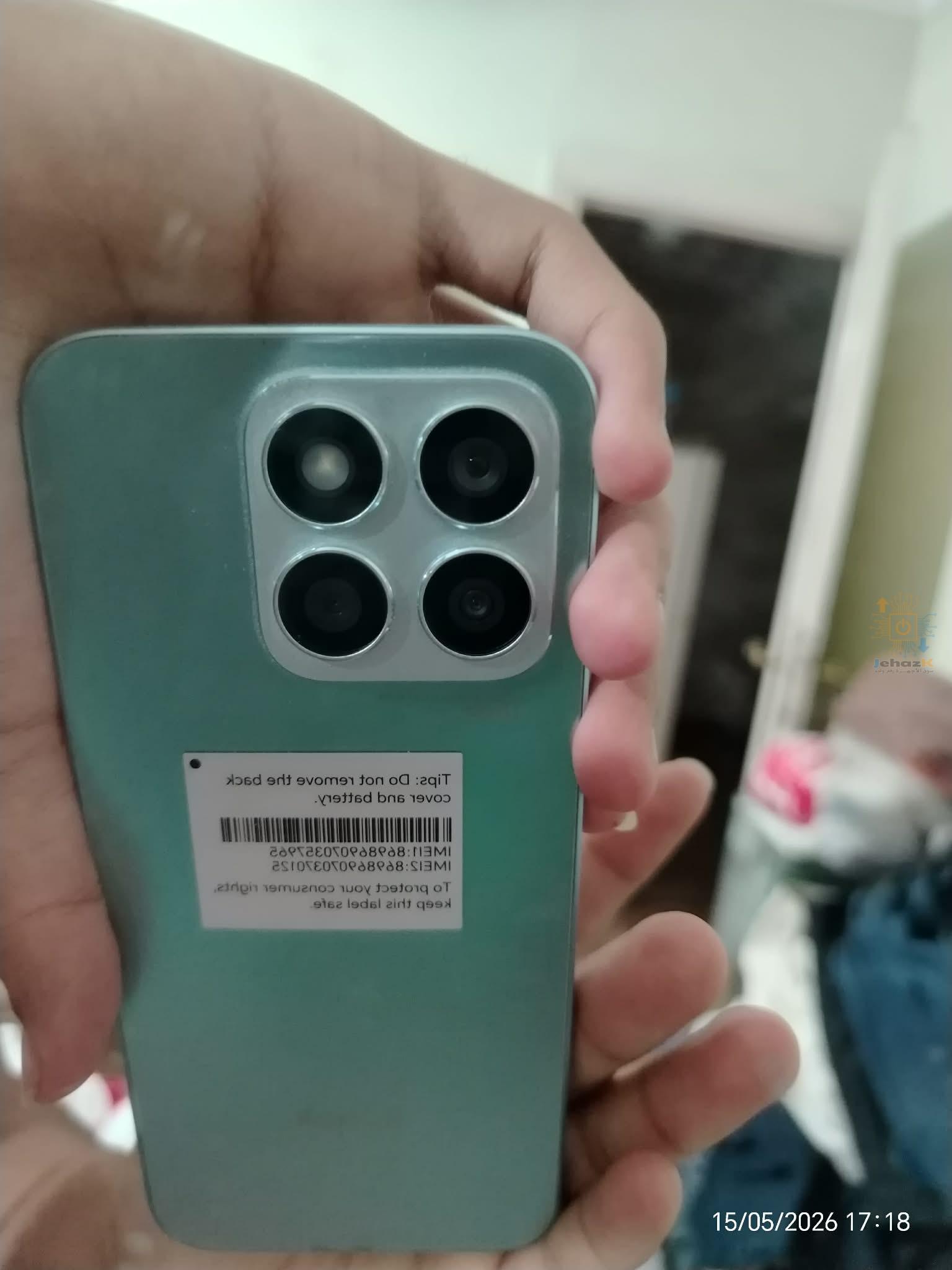 موبايل Honor X8b مساحة 512 جيجا ورام 8 بحالة ممتازة